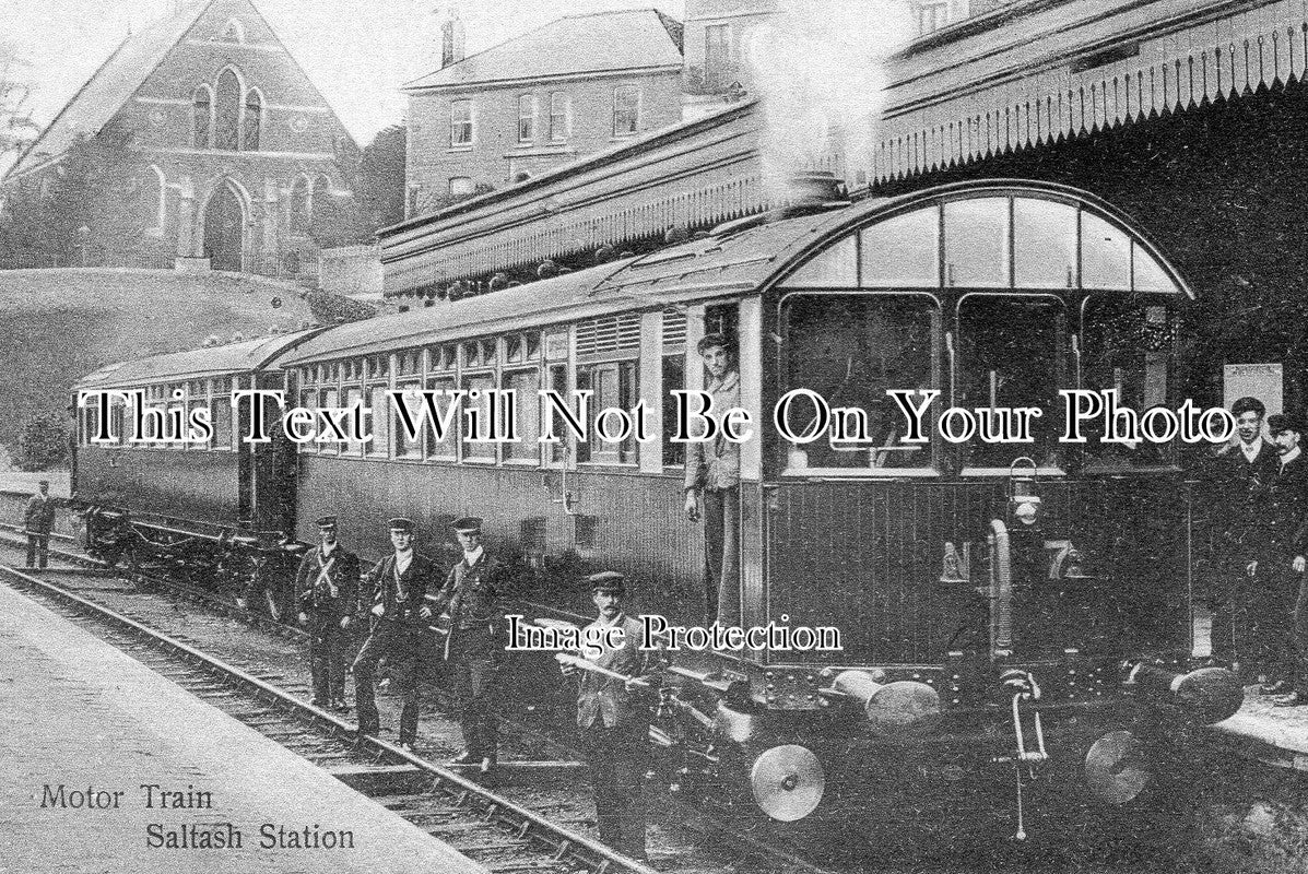 CO 870 - Motor Train, Saltash Station, Cornwall