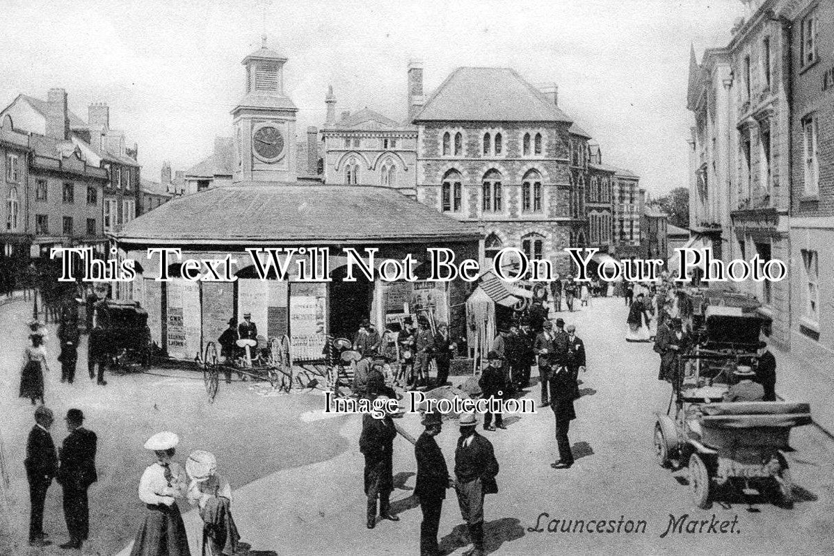 CO 879 - Launceston Market, Cornwall