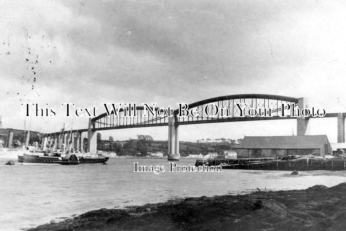CO 912 - The Bridge, Saltash, Cornwall c1905