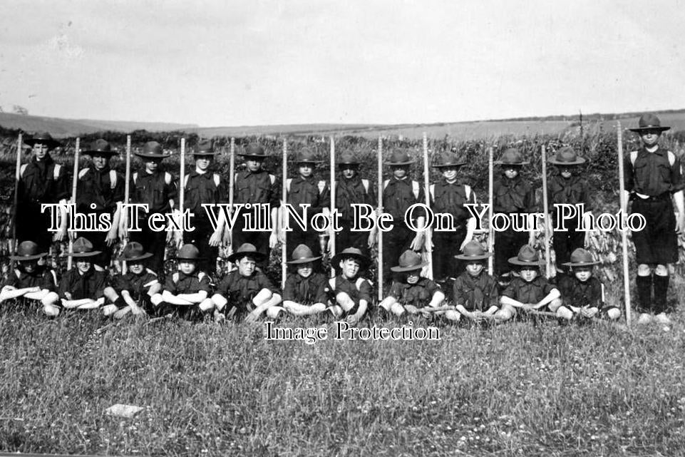 CO 93 - Boy Scout Brigade Camp, Near Newquay, Cornwall c1911