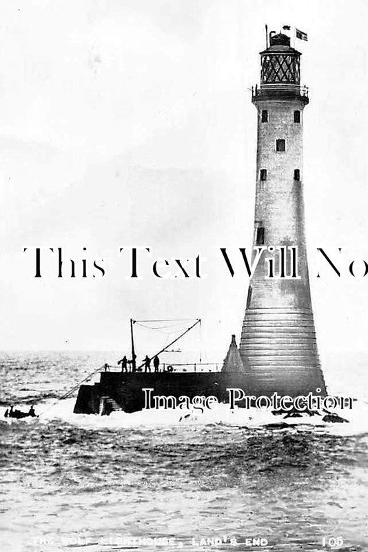 CO 980 - Wolf Rock Lighthouse, Lands End, Cornwall