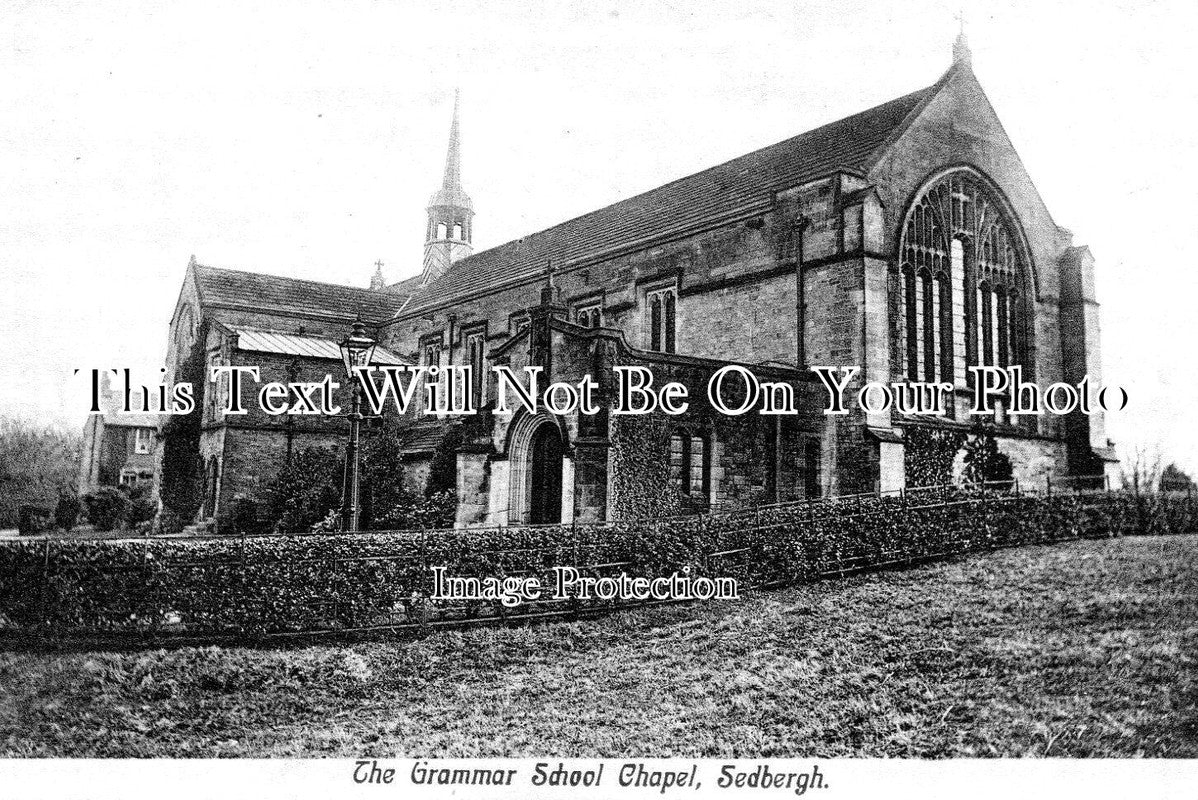 CU 1218 - The Grammar School Chapel, Sedbergh, Cumbria
