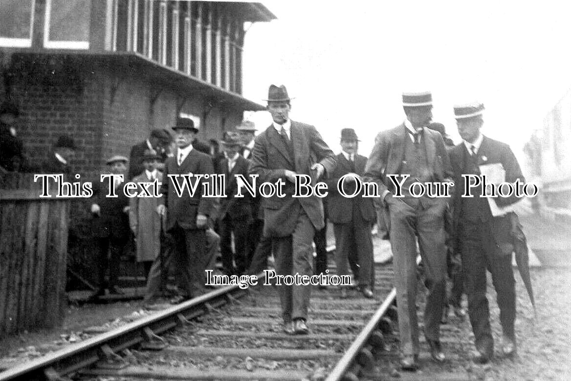 CU 1656 - Jury & Coroner, Scene Of Quintishill Disaster, Cumbria 1915