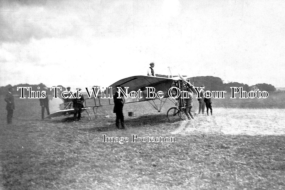 CU 1789 Aviator Beaumont At Carlisle Around Britain Air Race