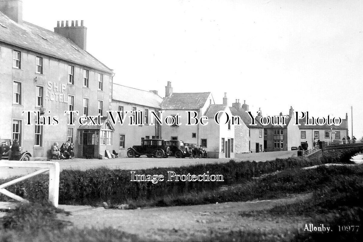 CU 2048 - The Ship Hotel, Allonby, Cumbria c1933