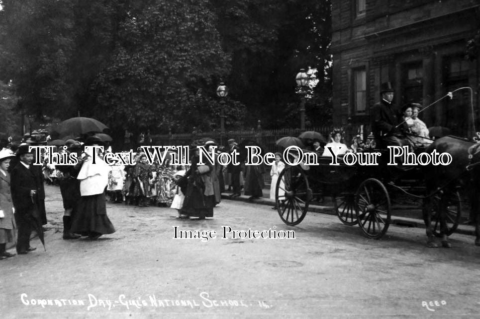 CU 30 - Coronation Day, Girls National School, Penrith, Cumbria