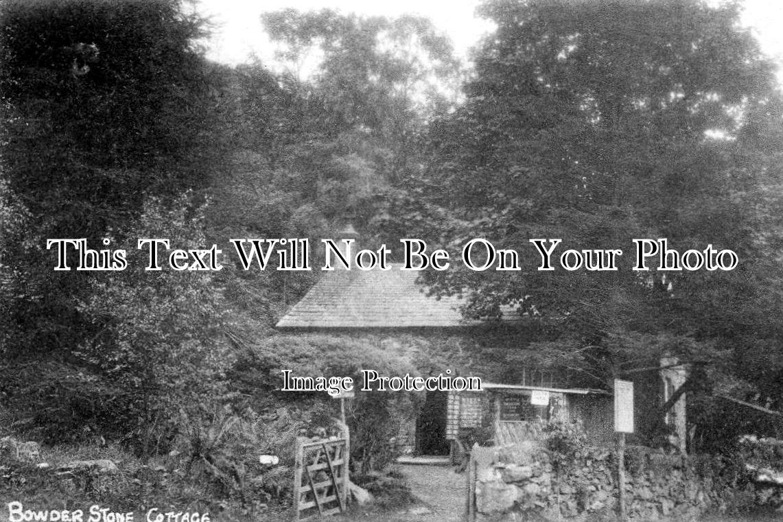 CU 345 - Bowder Stone Cottage, Borrowdale, Cumbria, Cumberland c1927