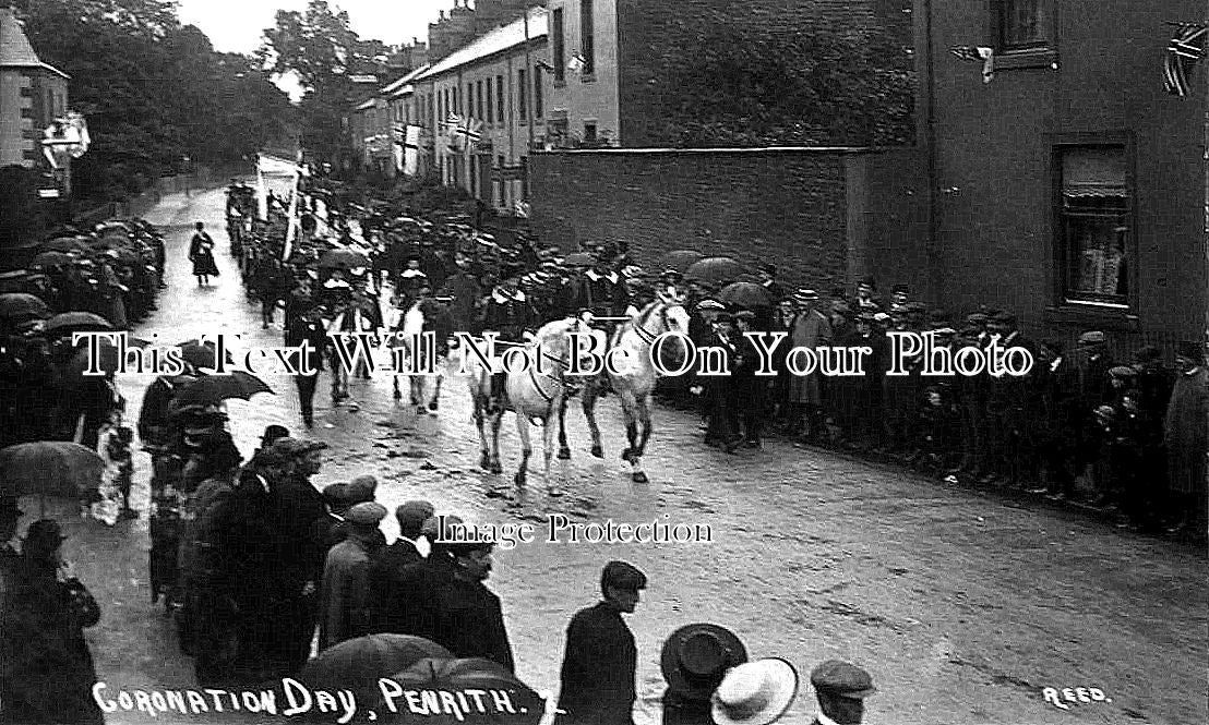 CU 57 - Coronation Day, Penrith, Cumbria, Cumberland