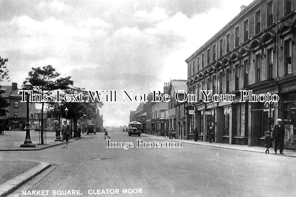 CU 703 - Market Square, Cleator Moor, Whitehaven, Cumberland, Cumbria
