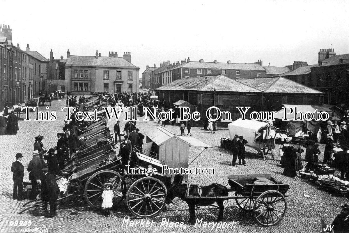 CU 967 - The Market Place, Maryport, Cumbria