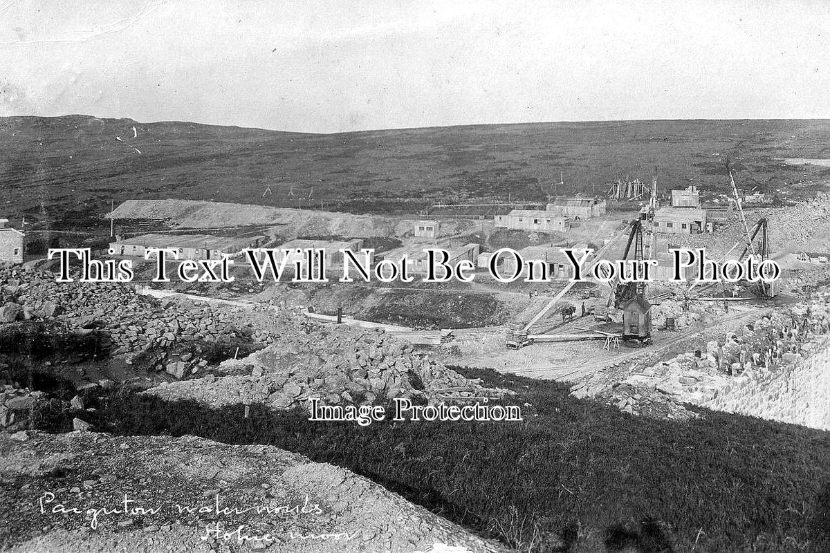 DE 1008 - Paignton Waterworks, Holne, Dartmoor, Devon c1905