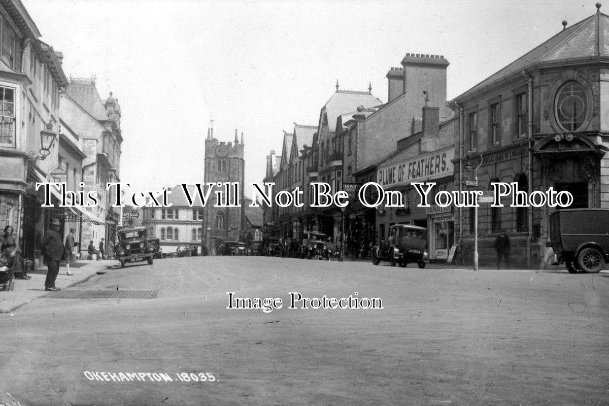 DE 1094 - Main Street, Okehampton, Devon c1931