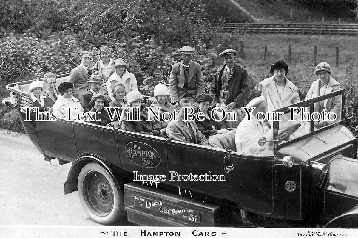 DE 1103 - The Hampton Cars Charabanc, Devon