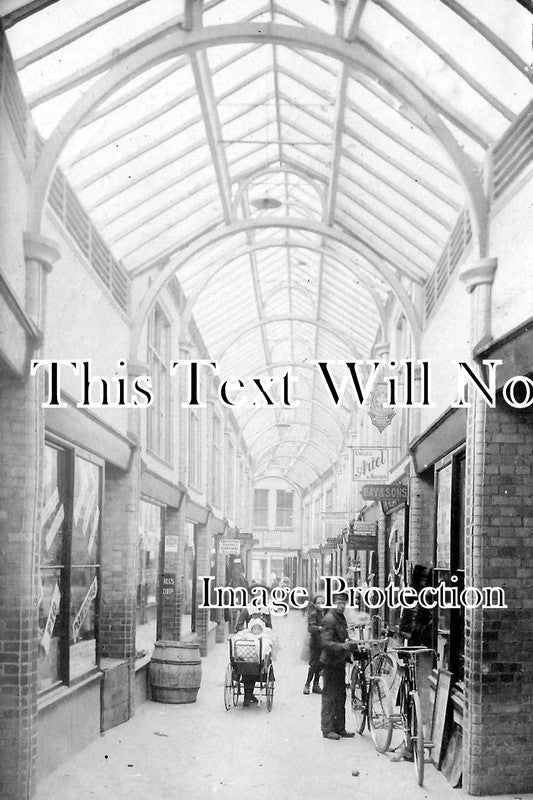 DE 1105 - The Arcade, Okehampton, Devon c1907