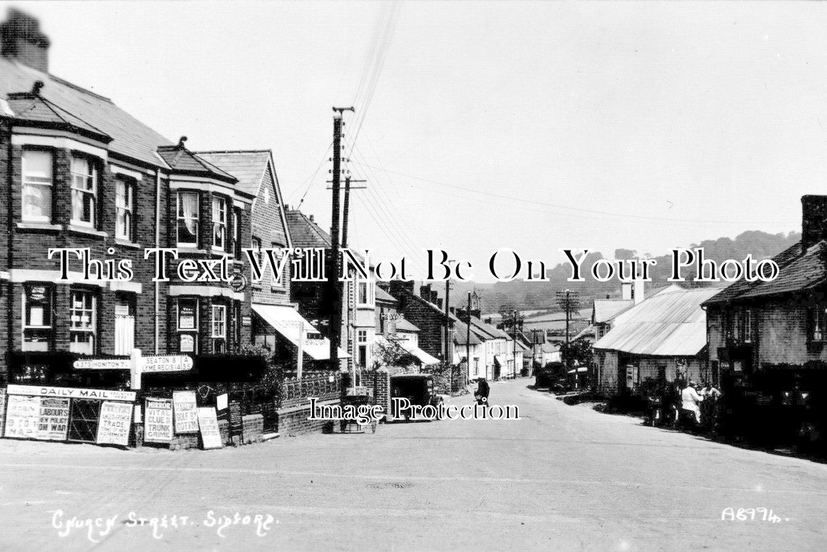 DE 1159 - Church Street, Sidford, Devon