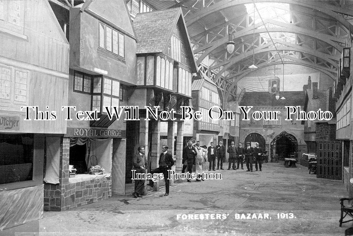 DE 1260 - Foresters Bazaar, Barnstaple, Devon 1913