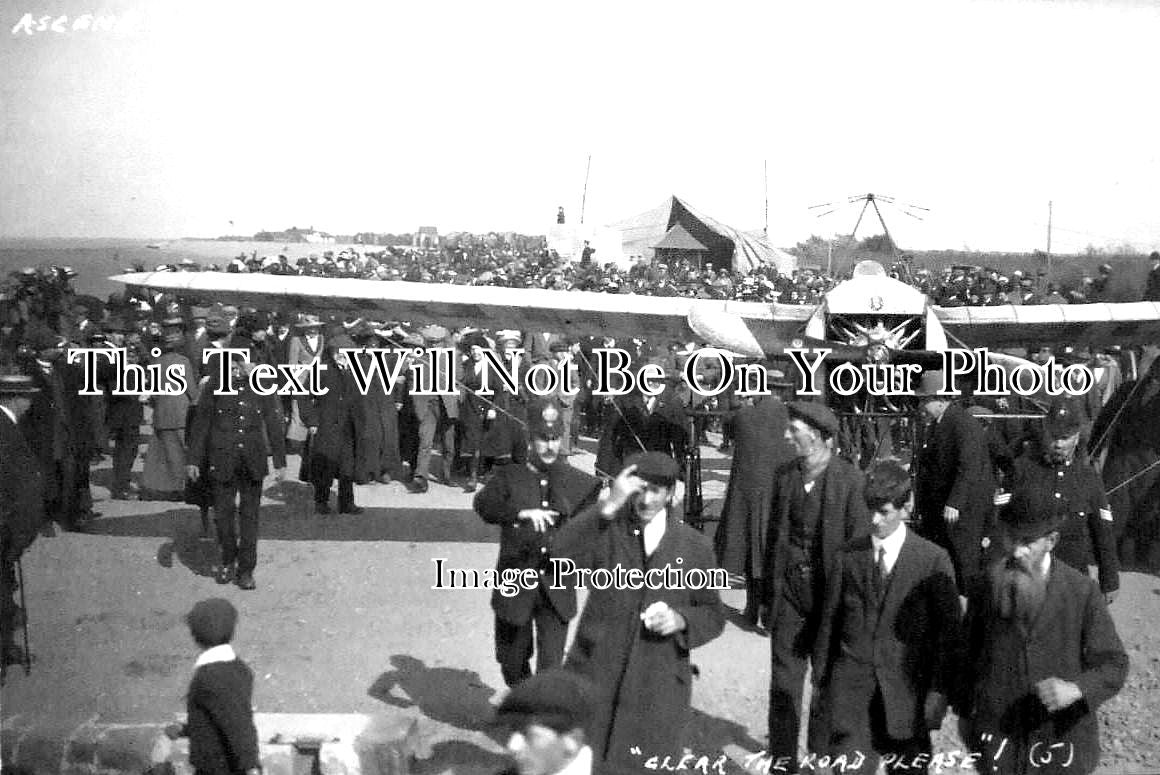 DE 1294 - Early Aircraft At Porlock, Devon