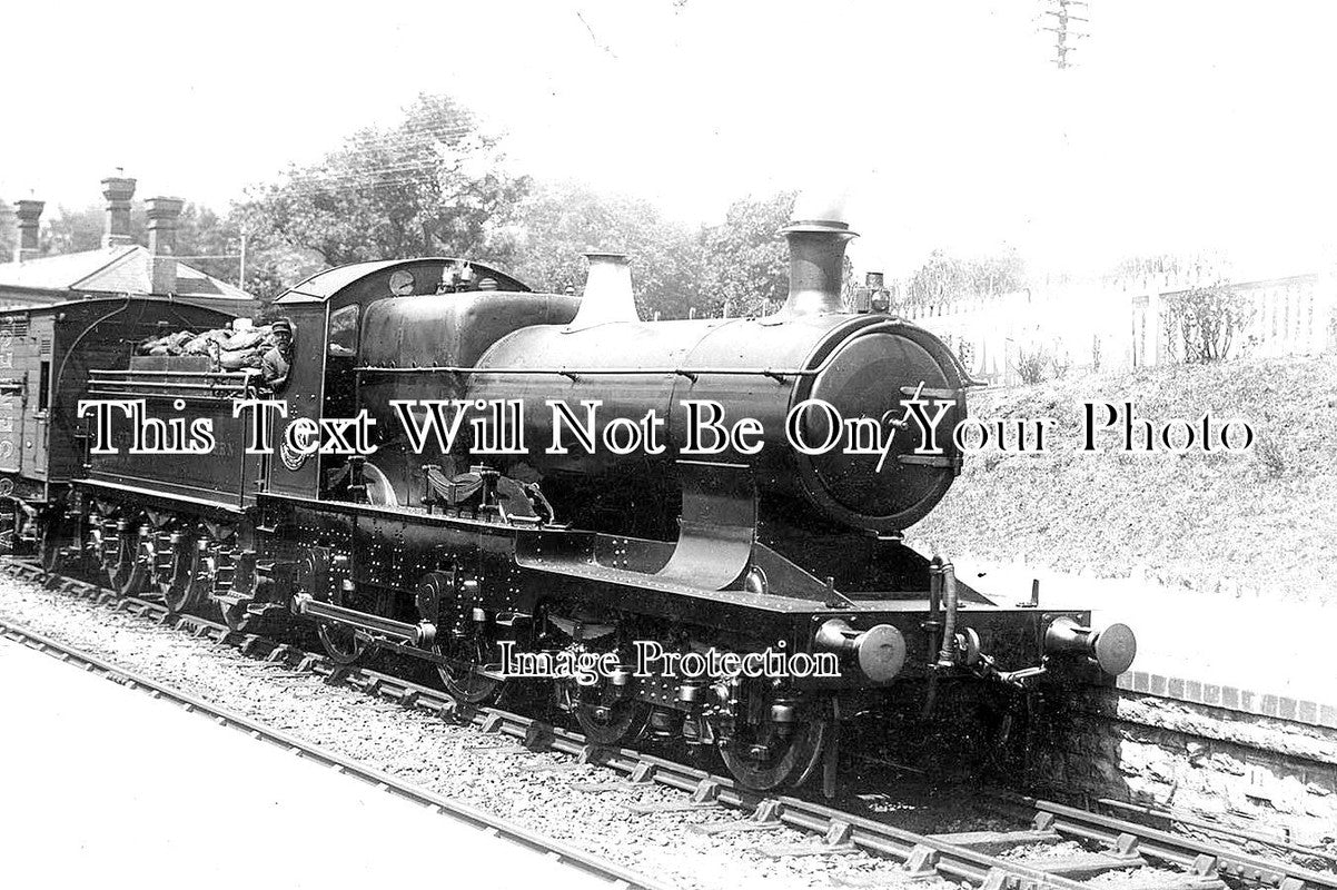 DE 1306 - South Brent Railway Station, Devon c1908