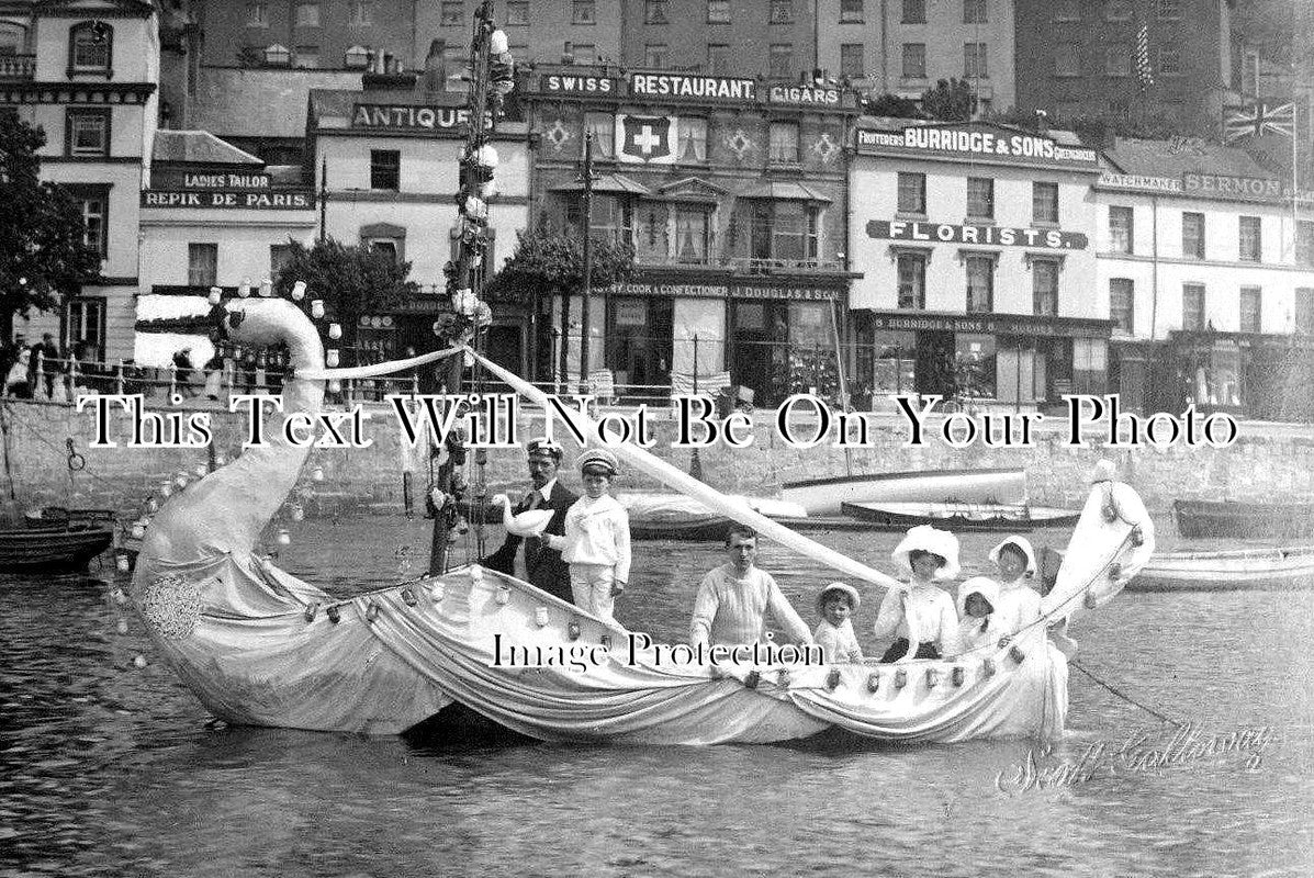 DE 1307 - Water Carnival, George V Coronation, Torquay, Devon 1911