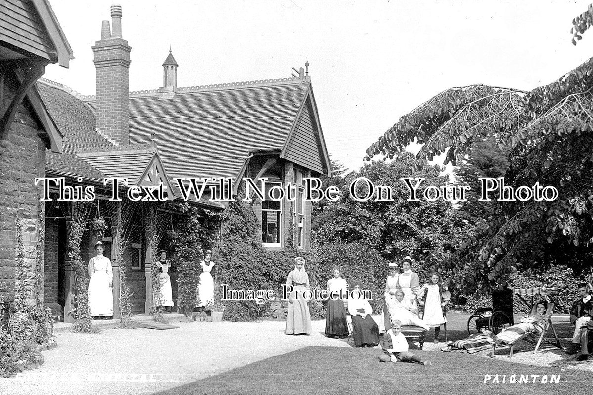 DE 1325 Paignton Cottage Hospital, Devon c1910 JB Archive