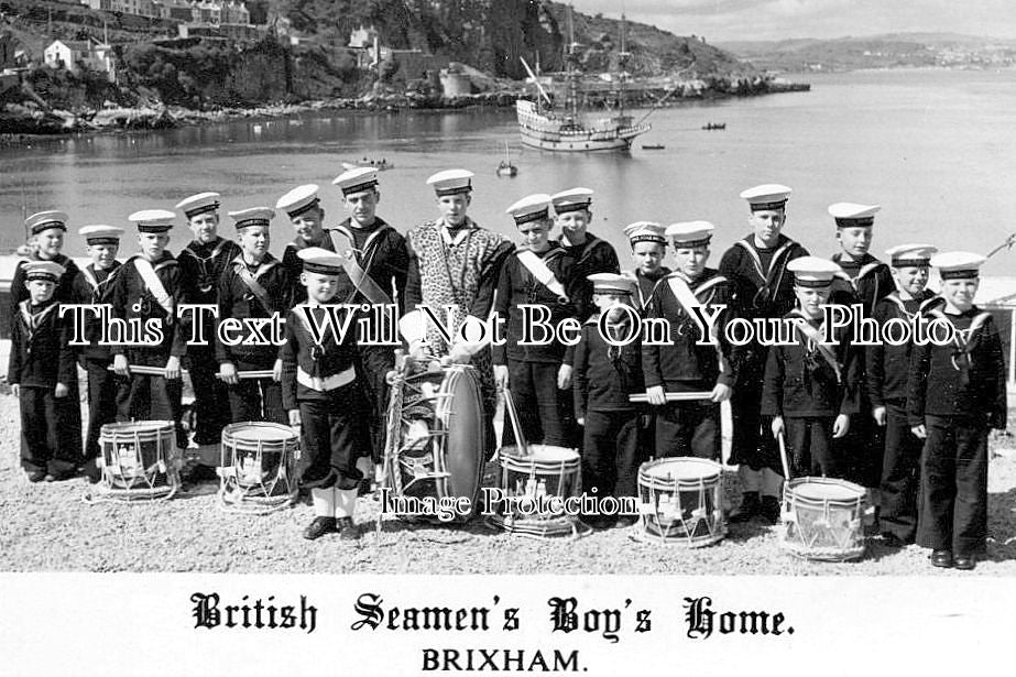 DE 1397 - Seamans Home Boy Band, Brixham, Devon