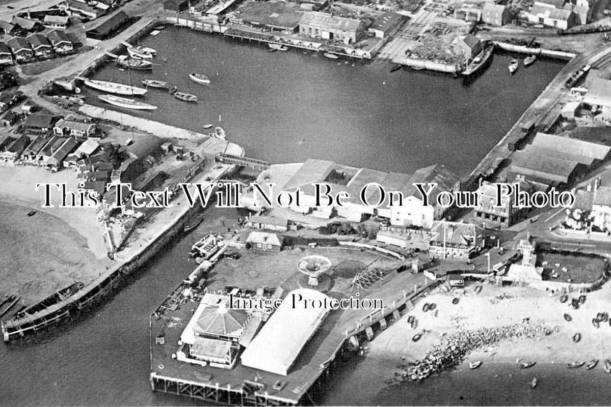 DE 1402 - Aerial View Of Exmouth Dock, Devon