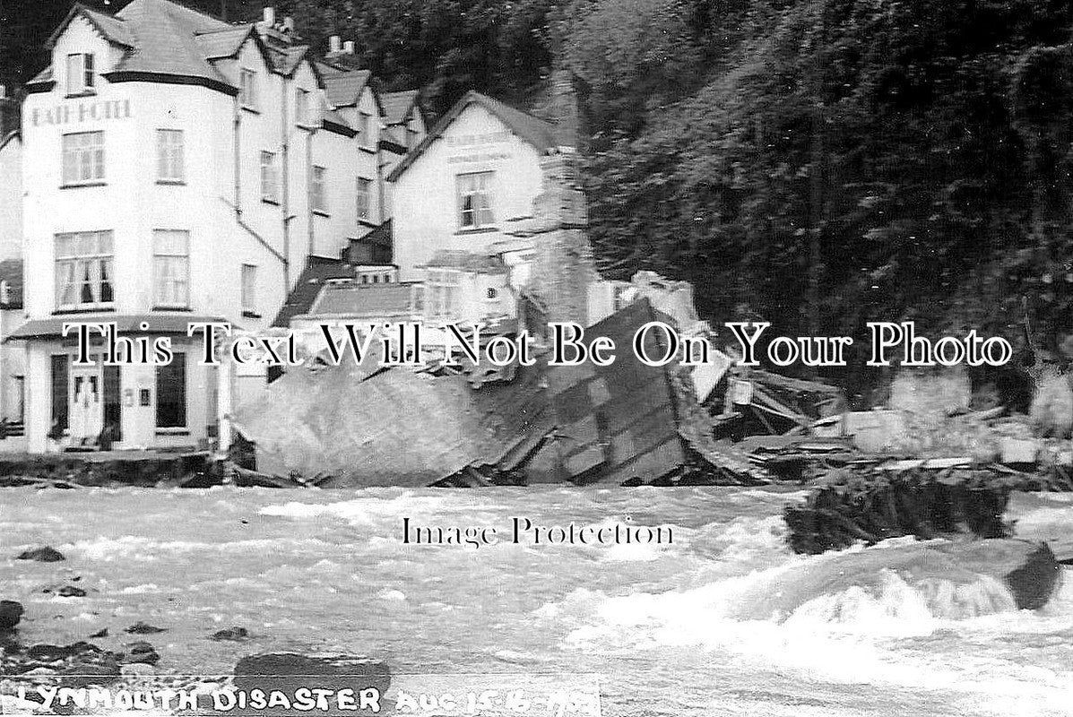 DE 1413 - Lynmouth Floods Disaster, Devon 1952