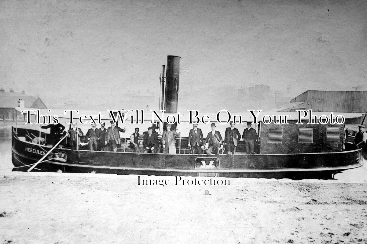 DE 143 - Steam Boat 'Hercules', Warrington, Devon c1907