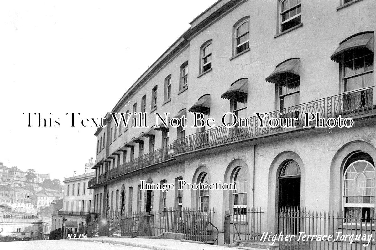 DE 1489 - Higher Terrace, Torquay, Devon c1910