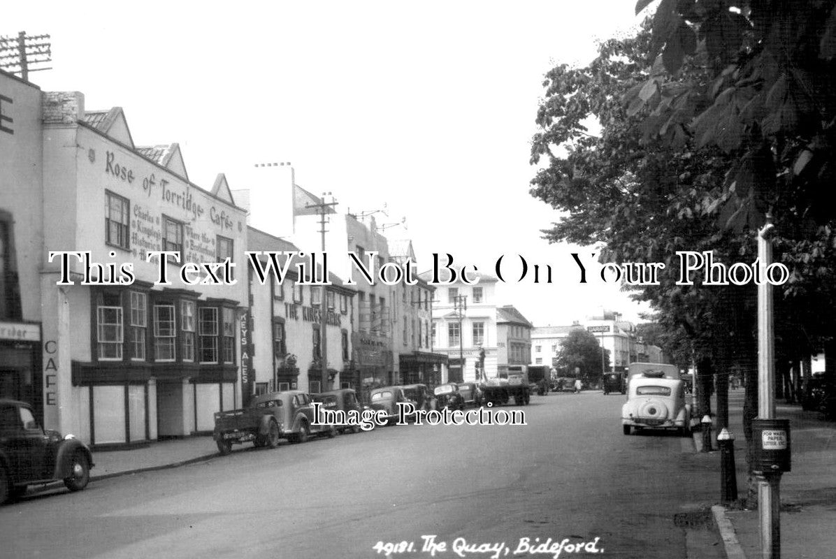 DE 1496 - The Quay, Bideford, Devon