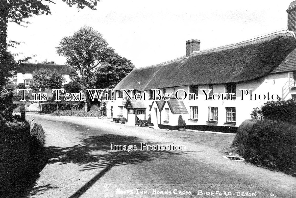 DE 1502 - Hoops Inn Pub, Horns Cross, Bideford, Devon