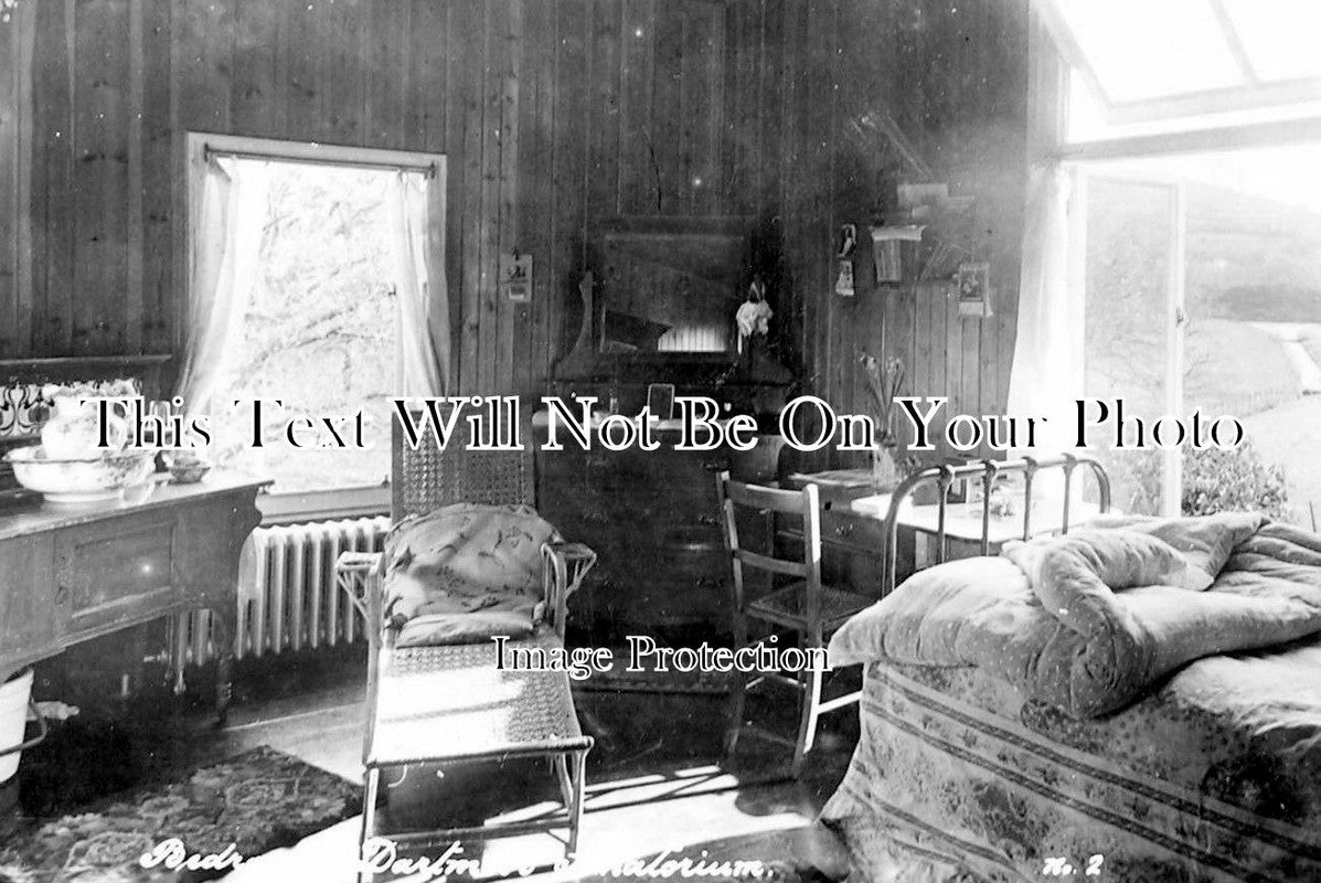 DE 1506 - Bedroom At The Dartmoor Sanatorium, Devon