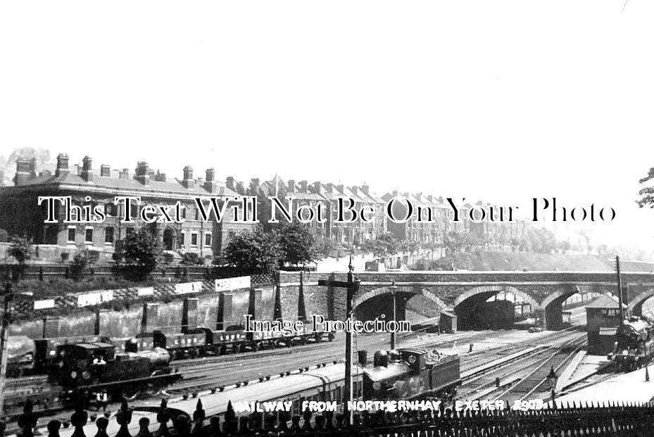 DE 1564 - Railway From Northernhay, Exeter, Devon