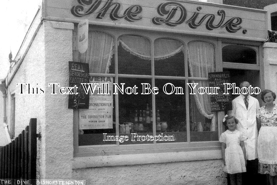 DE 1578 - The Dive Tea Shop, Bishopsteignton, Devon