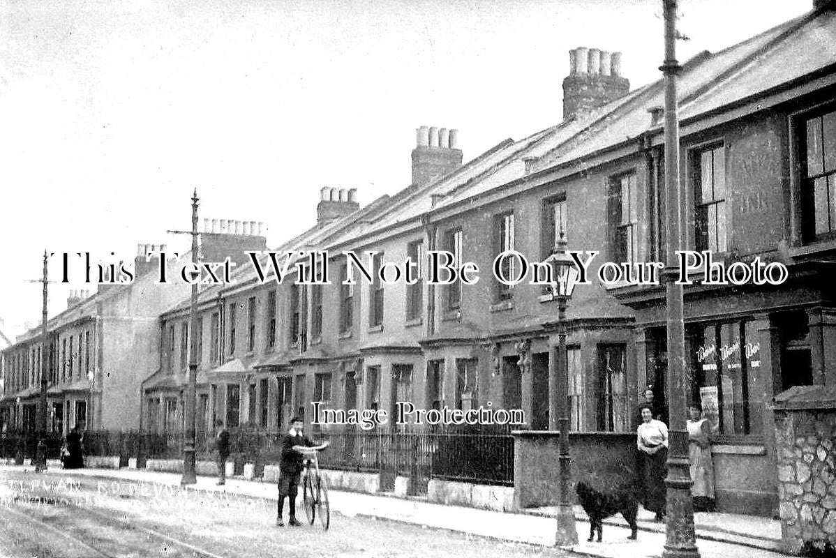 DE 1582 - St Levan Road, Devonport, Devon c1906