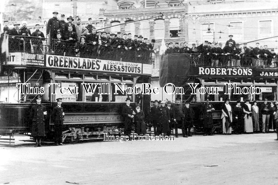 DE 1655 - Two Trams, Torquay, Devon