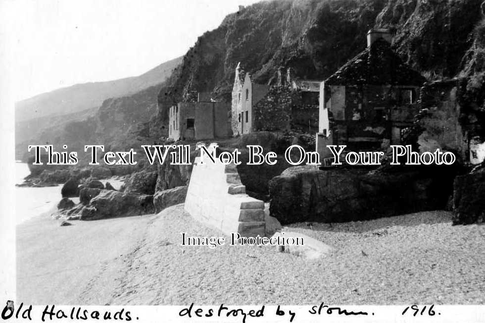 DE 173 - Old Hallsands Village, South Devon c1935