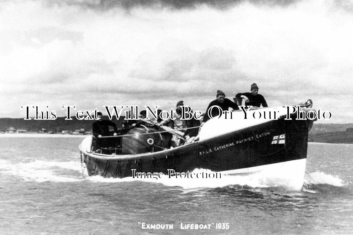DE 1734 - Exmouth Lifeboat, Devon c1935
