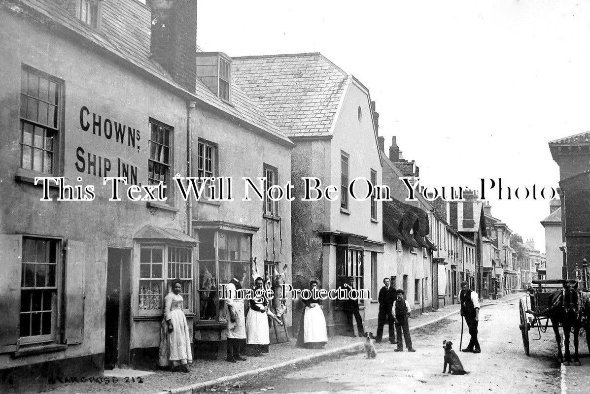 DE 1737 - Chowns Ship Inn, Starcross, Devon c1910