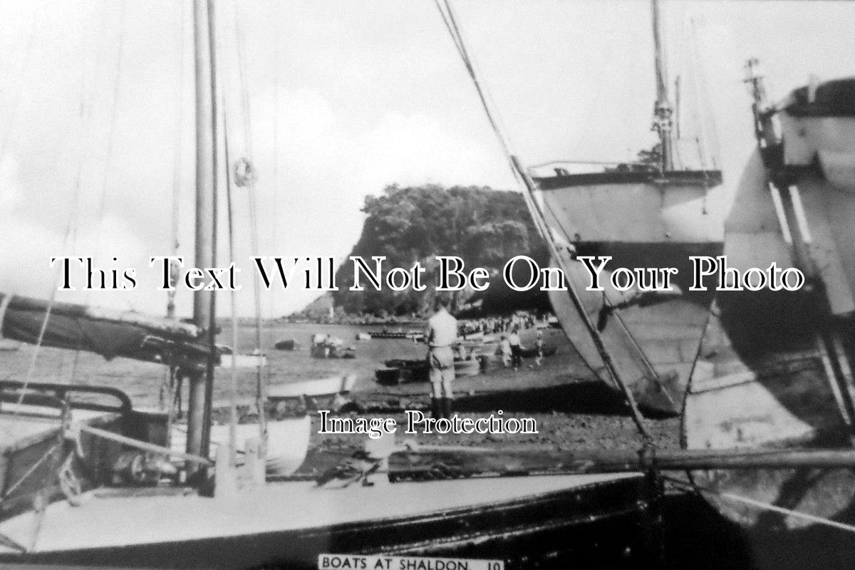 DE 174 - Boats At Shaldon, Devon