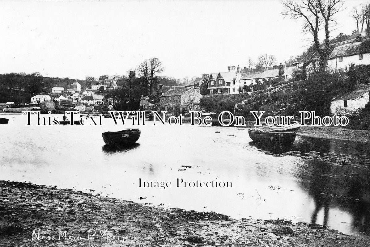 DE 175 - Noss Mayo River, Yealm, Devon c1913