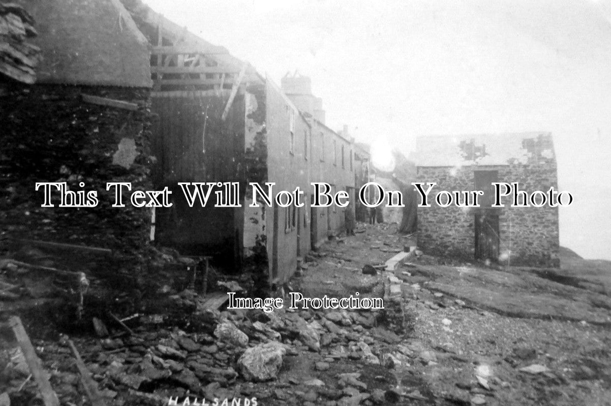 DE 181 - Hallsands Village, Storm Disaster, Devon c1904