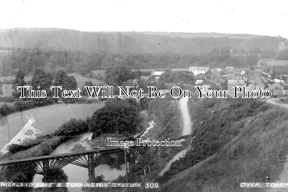 DE 1880 - Marland Line & Torrington Railway Station, Devon