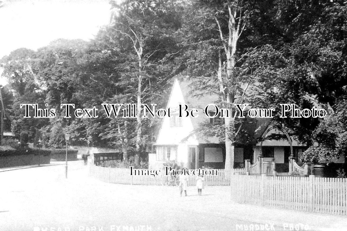 DE 1885 - Phear Park, Exmouth, Devon c1911