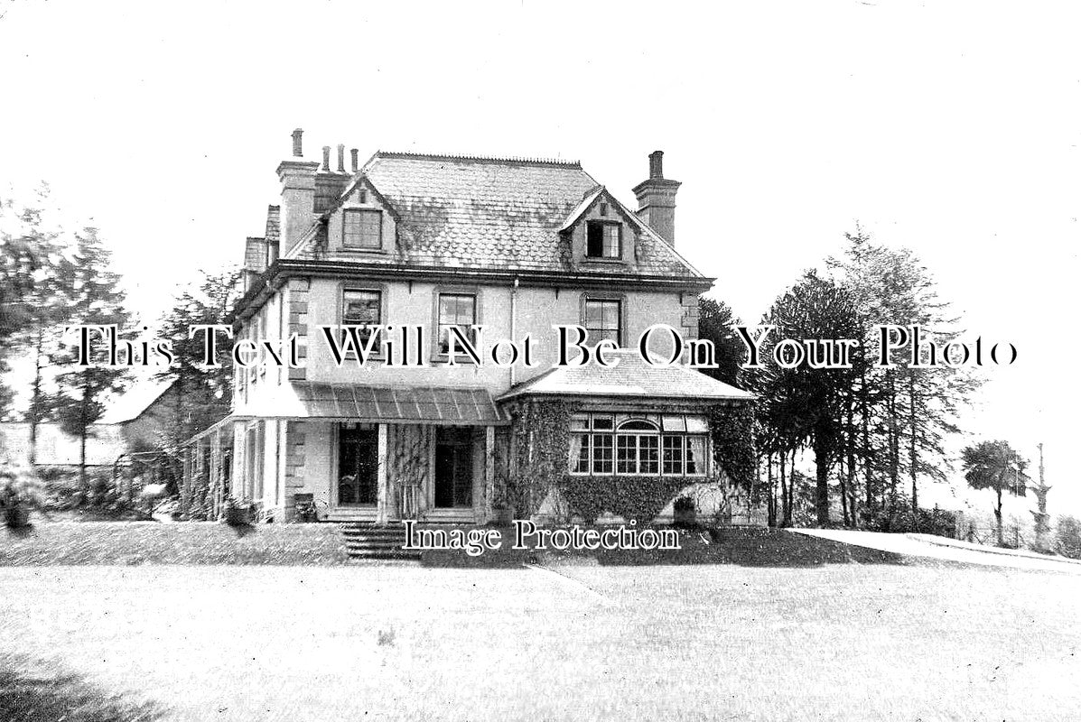 DE 1894 Beaumont Country House Broadclyst Devon c1911 JB Archive