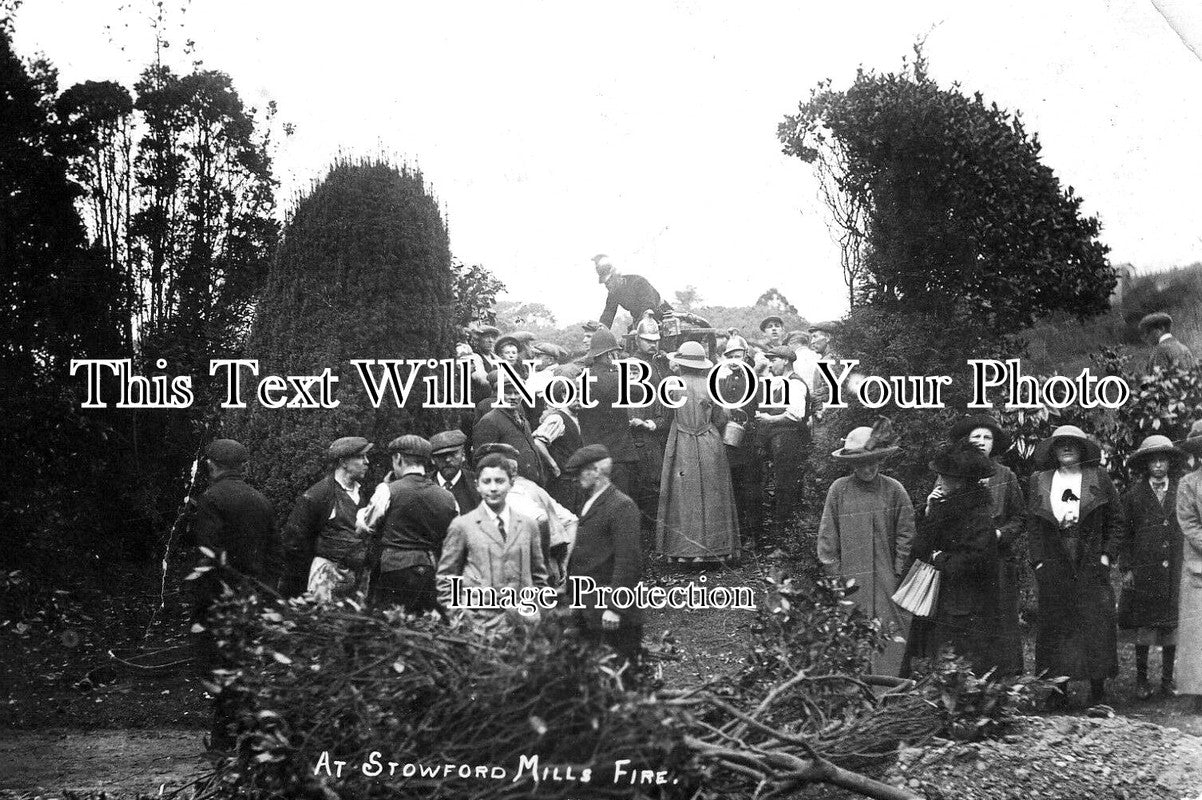 DE 1923 - Stowford Mills Fire, Devon c1915