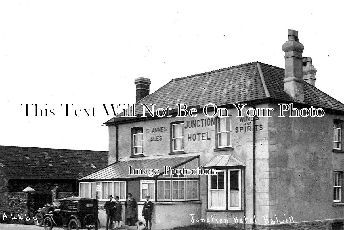 DE 1938 - The Junction Hotel, Halwill, Devon