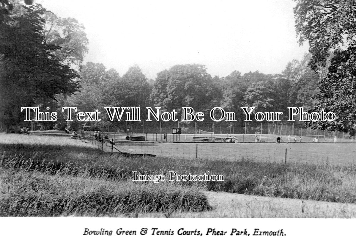 DE 2065 - Bowling Green & Tennis Courts, Phear Park, Exmouth, Devon