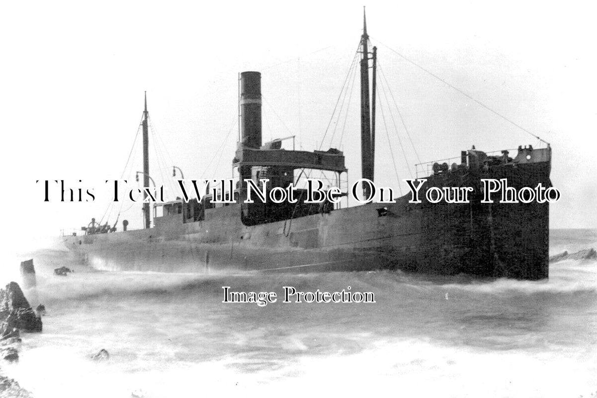DE 2145 - SS Cingetoric Shipwreck, Hartland, Devon 1911