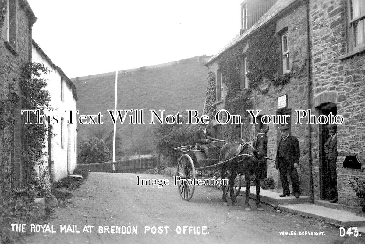DE 2153 - Royal Mail At Brendon Post Office, Devon